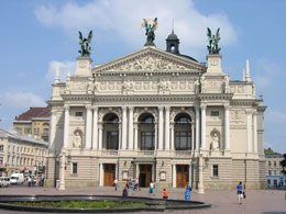 The Ukraine Opera House, L'viv